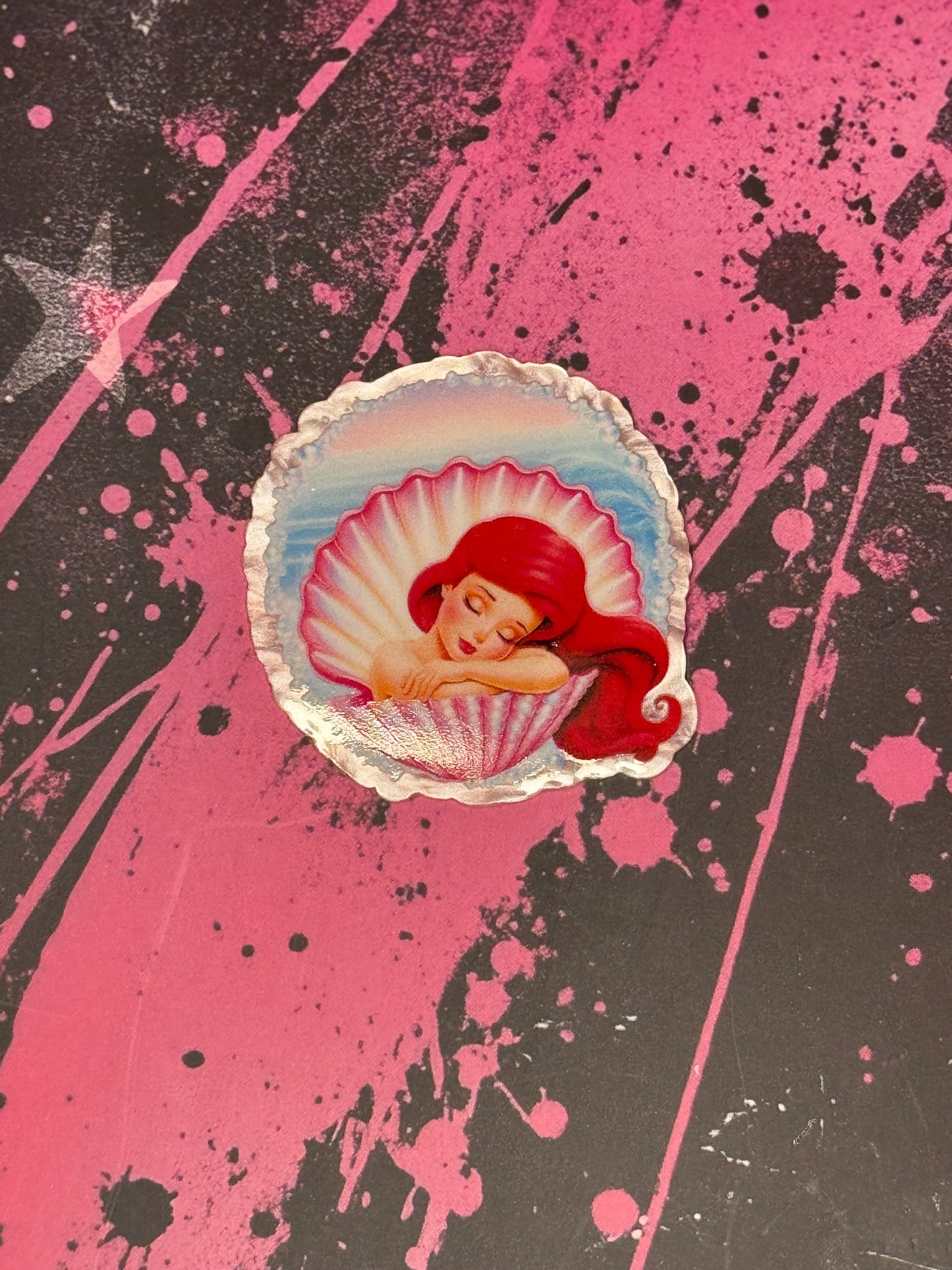 Ariel into ocean