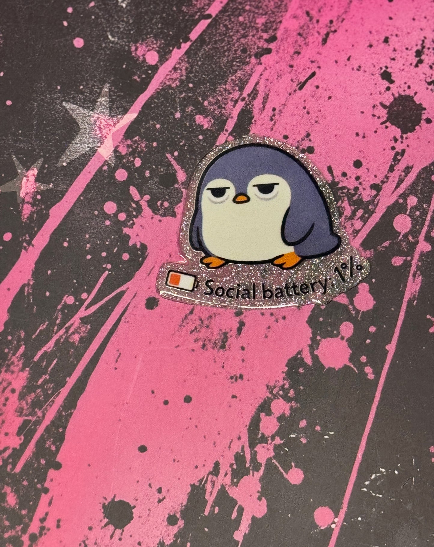 low battery on social