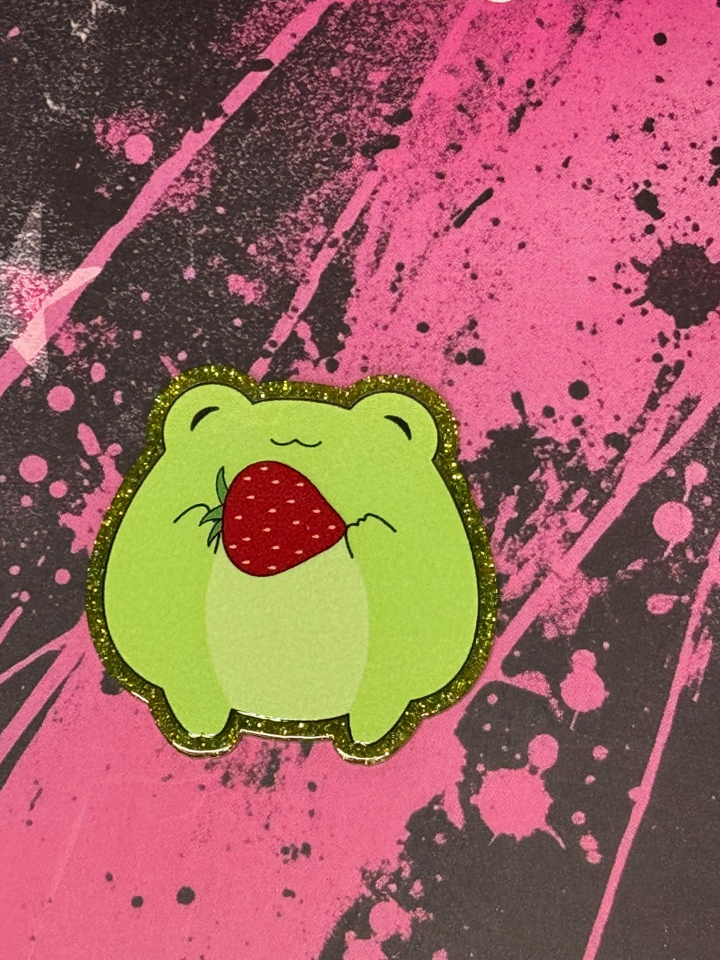 Strawberry Cute Frog