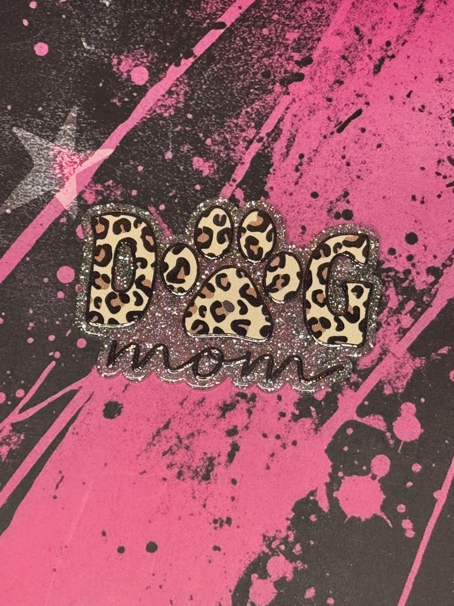 Dog Mom leopord