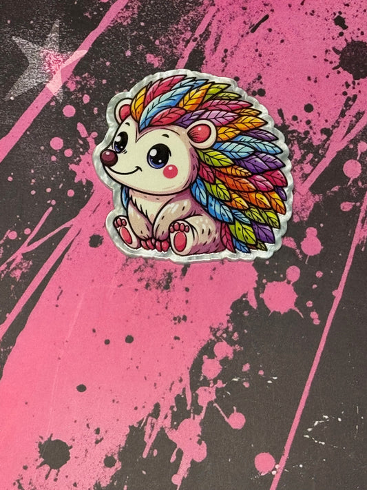 Rainbow Baby Hedgehog