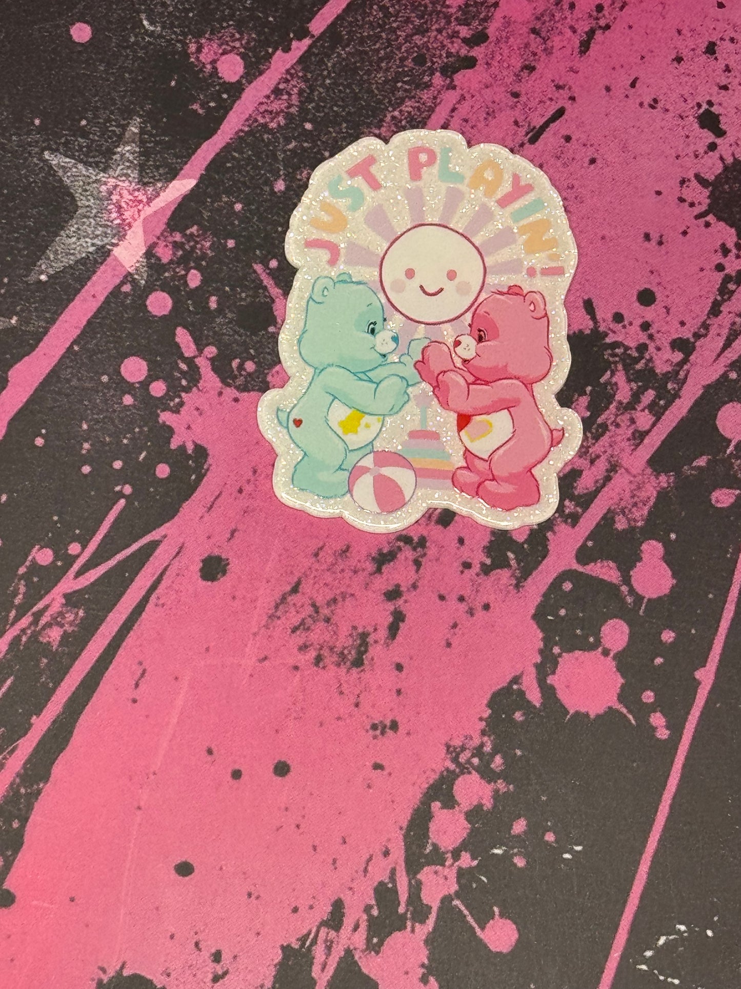Just playful CareBear