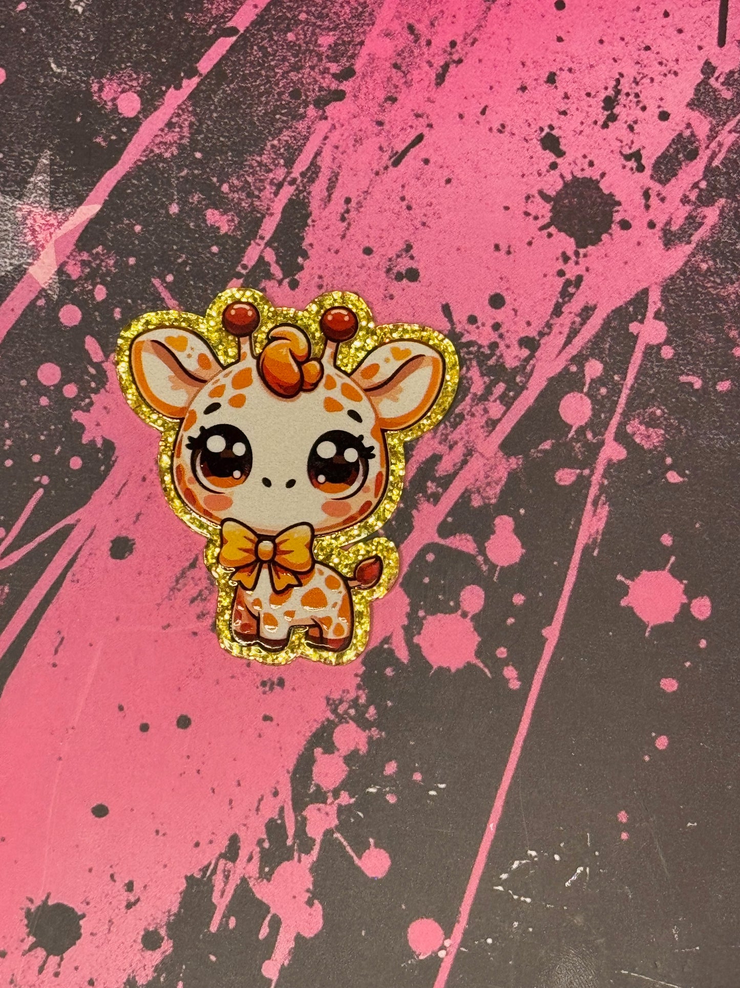 Cutesy giraffe
