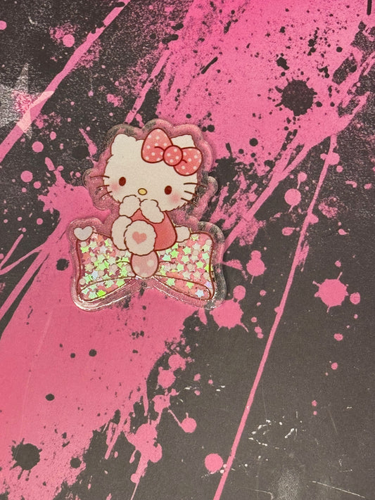 HK pink bow shaker
