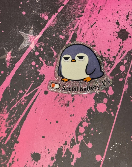 low battery on social