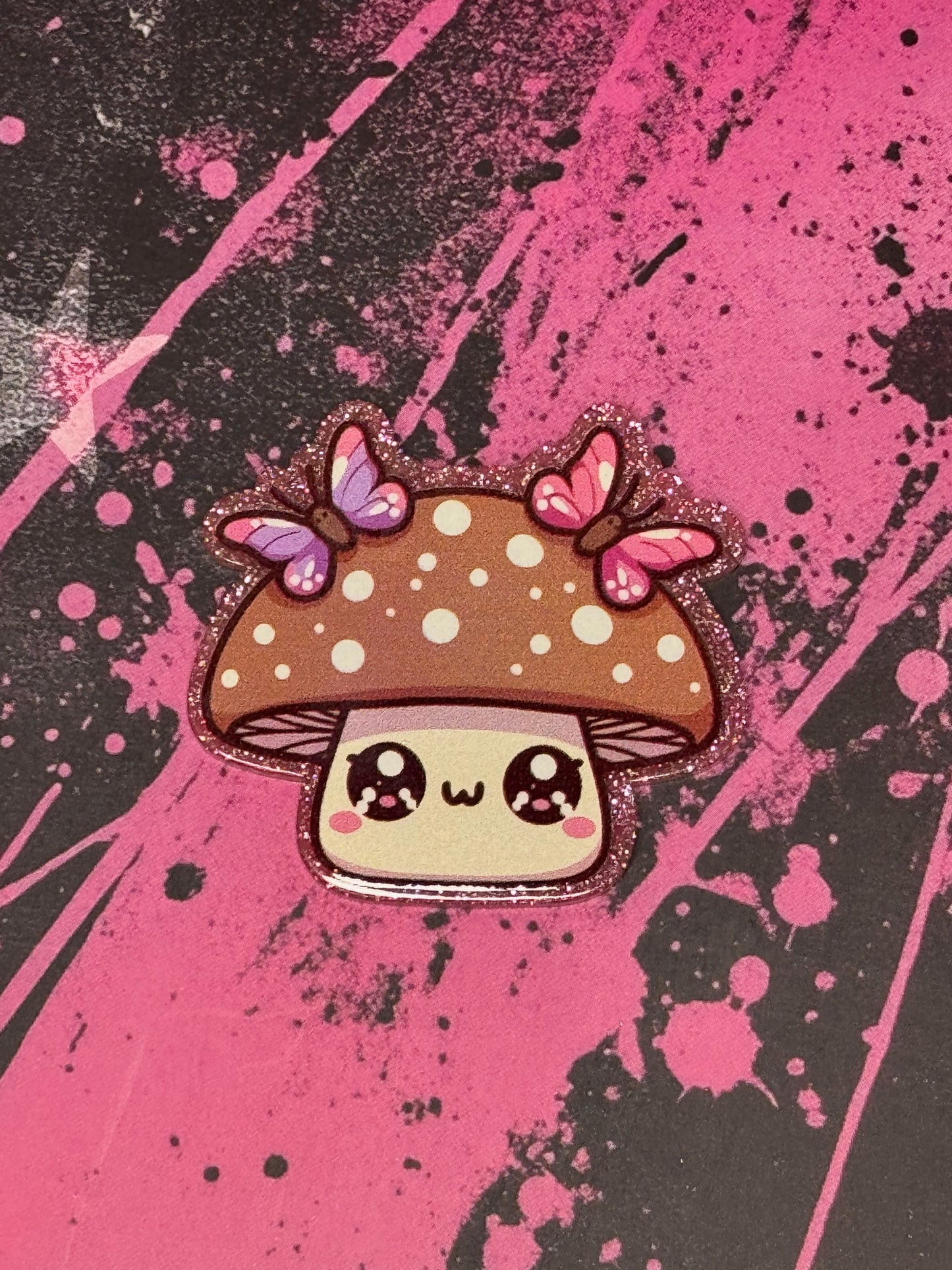 Cutesy Mushroom Butterflies