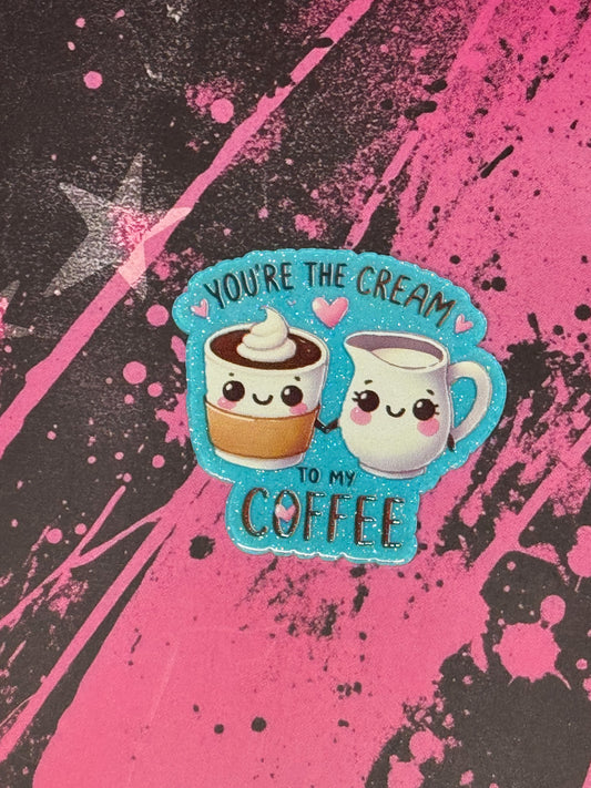 Cream Coffee Quote